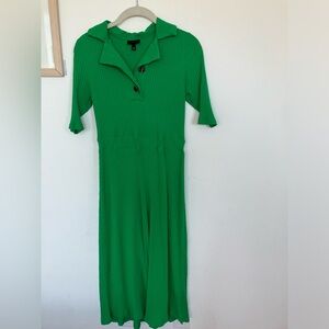 Who What Wear green polo dress